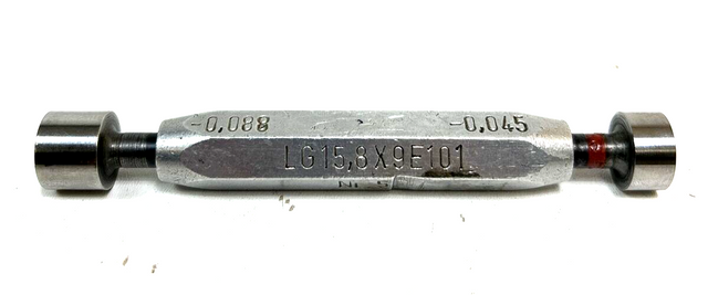 Limit Plug Gauge LG 15.8 x9 E101 G-A  Measuring Instrument | Plug Gauge | Test Plug LG15.8x9E101
