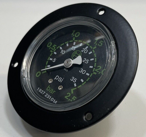 Bosch Aventics 1 827 231 014 Pressure Gauge 0-2.5 bar 0-35 psi
