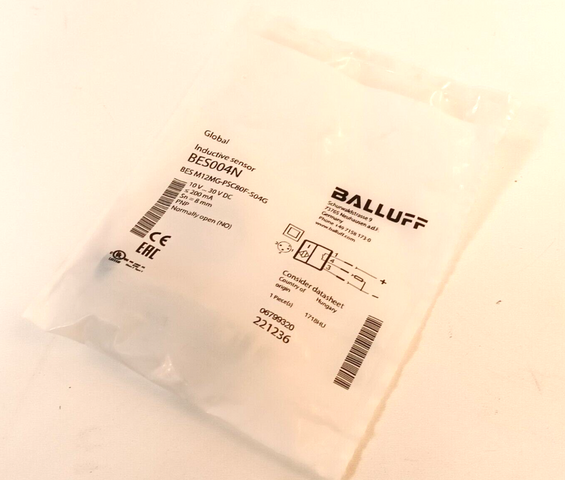 Balluff BES004N Inductive Sensor BES M12MG-PSC80F-S04G