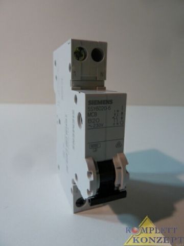 Siemens 5SY6 020-6 Circuit Breaker Protective Switch