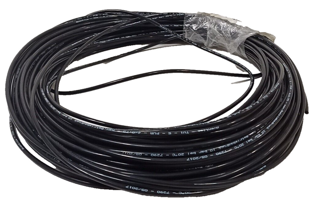 [0.90€/m] 40M Aventics TU1-S-PUR-004-0075-BK-0050 Compressed Air Hose 4x0.75 mm