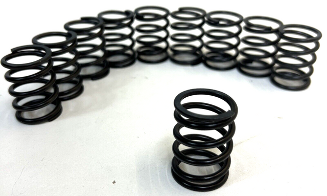10x Compression Spring approx. 38mm high outer-Ø 27mm Spiral Spring 38x27 mm Spring Steel Spring