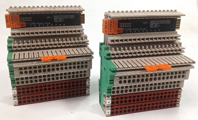2x Weidmüller  Input Module ZSB 1.5/16-S/S/+/+ Module 827529
