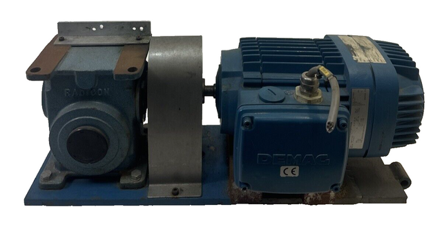 Demag Cranes & Components KBA71B6 + RADICON Series A A410-15/1 Worm Gear