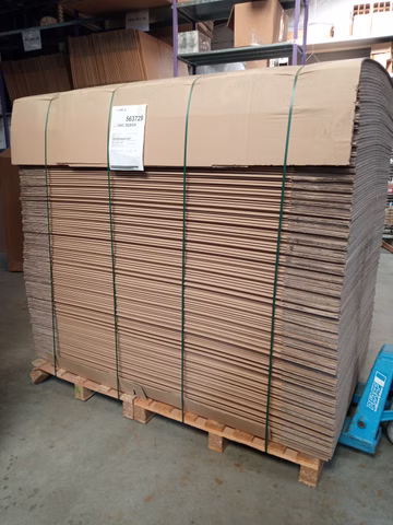 20 Stück Kartonage Karton Faltkarton Faltschachtel 590x460x1397 mm