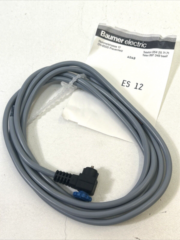 Baumer ES 12 Connection Cable ES12 Sensor Cable CH-8500 Sensor | Sensor Cable