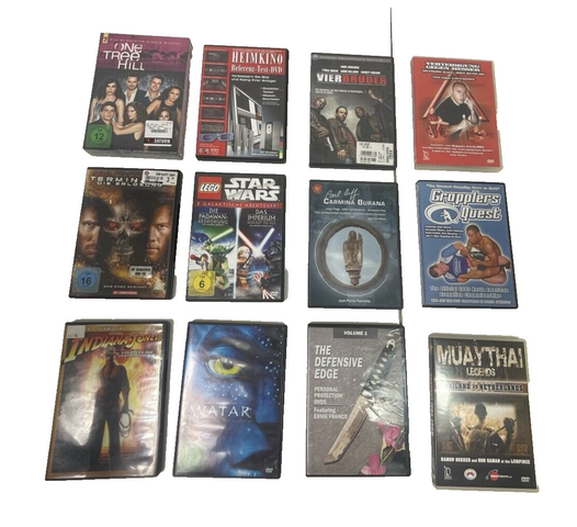 12x  DVD Movies Blockbuster Collection Assortment Package Various