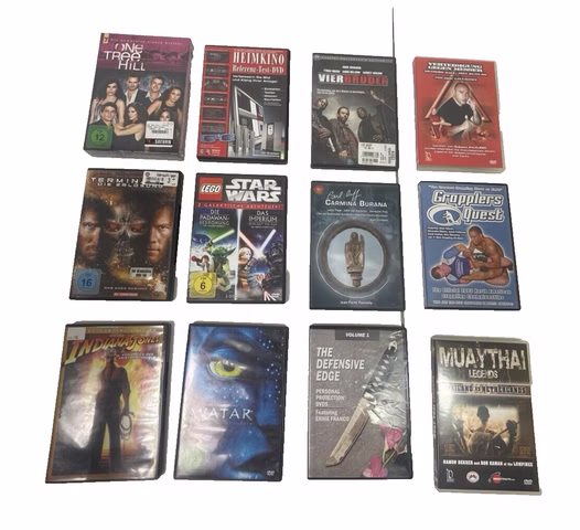12x  DVD Filme Blockbuster Sammlung Konvolut Paket verschiedene