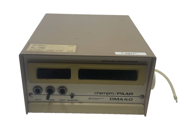 Anton Paar DMA 40 Chempro DIGITAL DENSITY METER Density Meter Laboratory Instrument