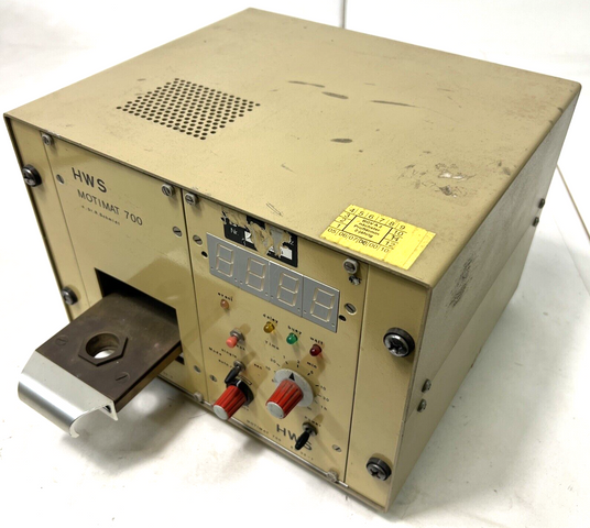 HWS Motimat 700 EC 02-1 Управление Motimat700 | Измеритель двигателя EC02-1
