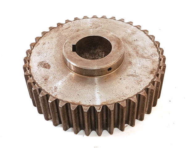 Gear 230x60mm | Machined Gear Disc | 39 Teeth | Pulley