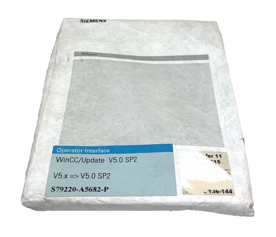 برنامج سيمنز WinCC/تحديث V5.0 SP2 | V5.x =  V5.0 SP2 | S79220-A5682-P