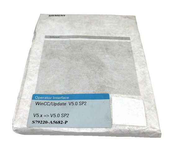 سيمنز S79220-A5682-P | WinCC/تحديث V5.0 SP2 برنامج V5.x = V5.0 SP2