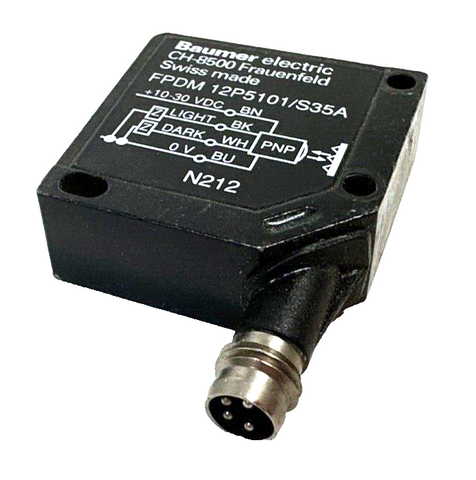 Baumer electric FPDM 12P5101/S35A Reflex Photoelectric Sensor