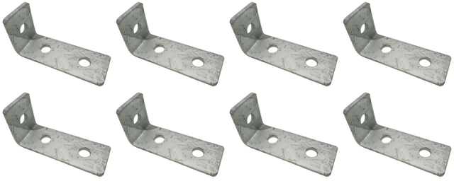 8 x OBO Bettermann GMS 3 VW 90 FT Connecting Bracket Angle Mounting Bracket 1124661
