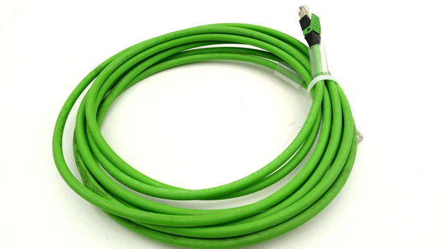 5m Murr 7000-74301-7960500 قابس RJ45 مستقيم 0° / قابس RJ45 مستقيم 0° محمي بتدريع PUR 1x4xAWG22