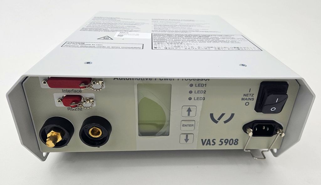KFZ Ladecomputer VAS 5908 Bedienfeld KFZ Ladecomputer VAS 5908 Bedienfeld Detailansicht
