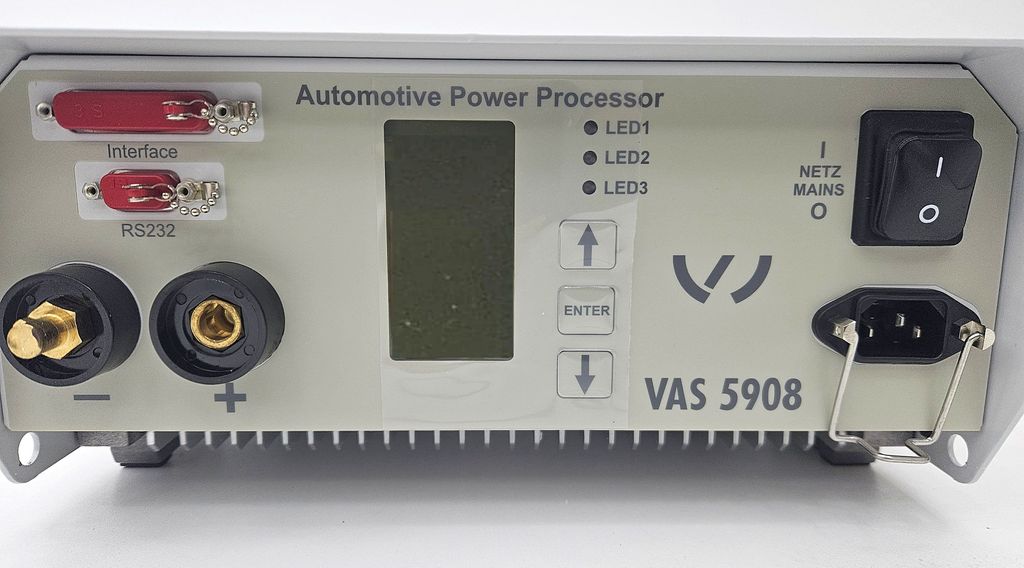 VAS 5908 12 V Batterie-Ladegerät VAS 5908 12 V Batterie-Ladegerät Seitenansicht