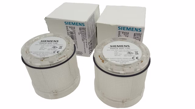 2x Siemens 8WD4 400-1AE Dauerlichtelement Signal