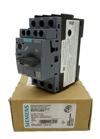 Siemens SIRIUS 3RV2021-1AA15 Circuit Breaker 3RV20211AA15 Protective Switch