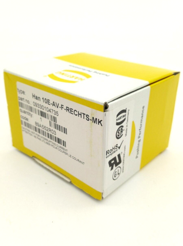 Harting Han 10E-AV-F-RECHTS-MK Вставка гнезда распределителя соединений 09330104735