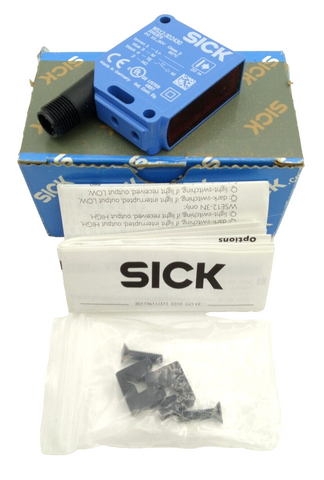 Sick WS12-3D2430 جهاز استشعار ضوئي أحادي الاتجاه ضوء زر 2041879