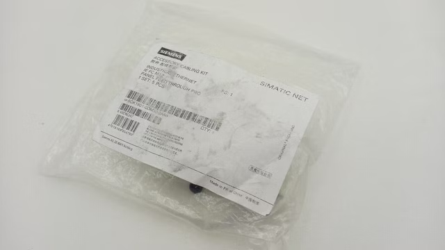 Siemens 6GK1901-0DM30-2AA5 Industrial Ethernet M12 Panel Feed Through Pro 4 Stk.