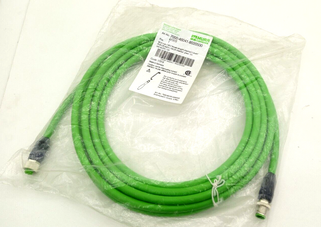 Кабель Murrelektronik 7000-46041-8020500, 5 м, гибридный кабель 7000460418020500, M12