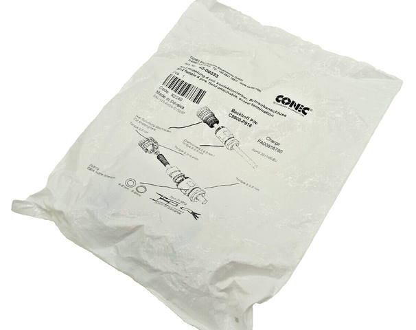 Conec 43-00333 M12 وصلة 4 قطب قابلة للتجهيز C9900-P916 – 4x