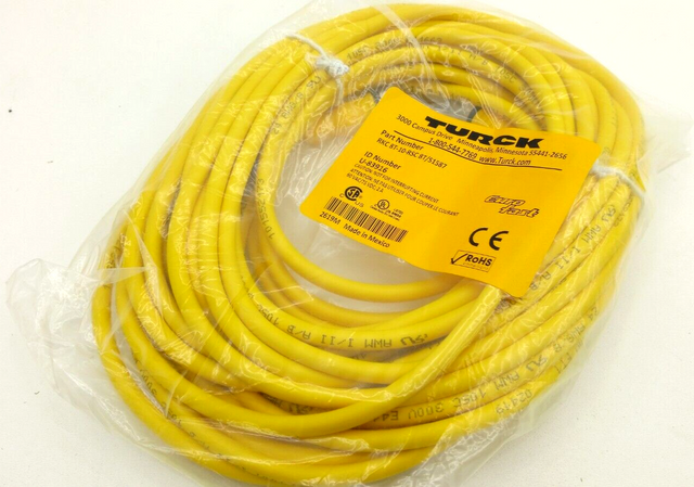 Turck U-83916 Cable RKC 8T-10-RSC 8T/S1587 кабельный комплект Кабель линейного подключения