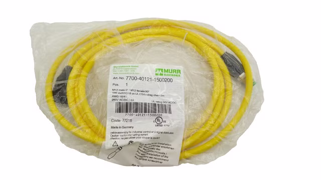Murr Elektronik 7700-40121-1500200 Kabel Verbindungskabel M12 2m