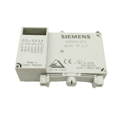 Siemens 3SF5500-0CC ведомый модуль AS-i модуль 4I/4O S7.0.F