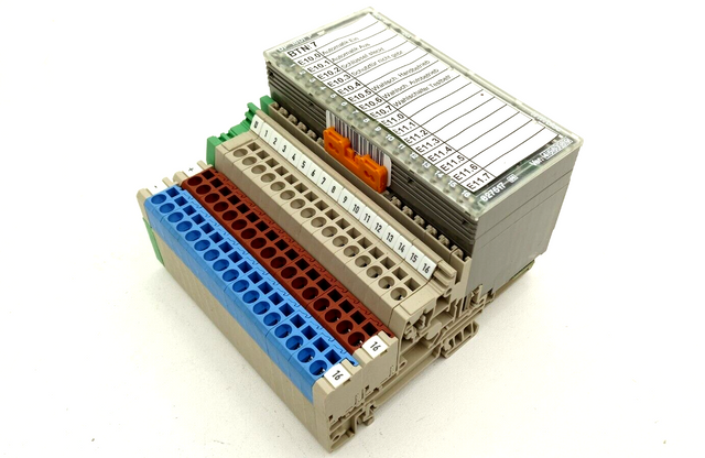 Weidmüller 827517 وحدة DP 16DI P WINbloc ZSB 1.5/16 S/+/- وحدة PLC SPS الإصدار: 7