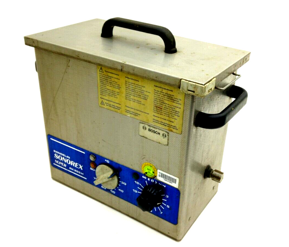 Bandelin Sonorex RK 255 H Ultrasonic Bath RK255H Ultrasonic Cleaner with Heating