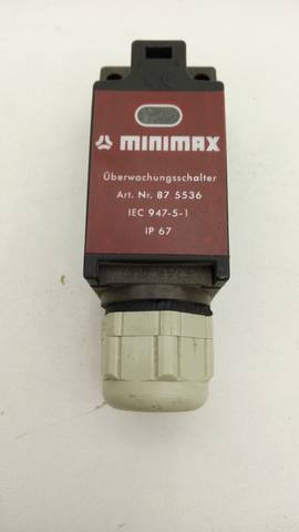 Minimax Monitoring Switch 87 5536 IEC 947-5-1 IP67