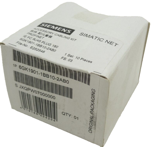 10x Siemens 6GK1901-1BB10-2AB0 Industrial Ethernet 6GK19011BB102AB0 RJ45 Connector