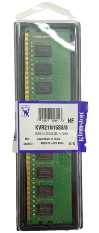Kingston KVR21N15S8/8 | ذاكرة 8GB DDR4 PC4-2133 | CL15 | RAM | ذاكرة وصول عشوائي