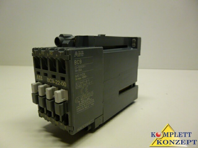 ABB BC9-22-00 Contactor 24V DC FPL1413501R0001 Contactors BC