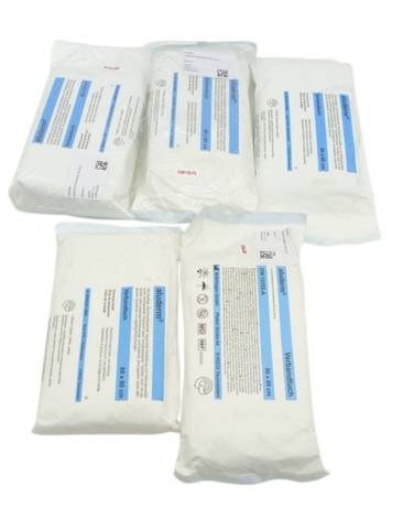 5x aluderm Bandage Cloth 1003205 - 60 x 80 cm sterile - by Söhngen