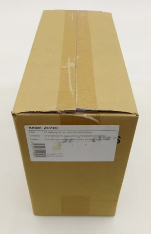 Logo ohne GmbH Rocholz PC Halterung 228100 Untertisch verstellbar Halter Computer silbergrau