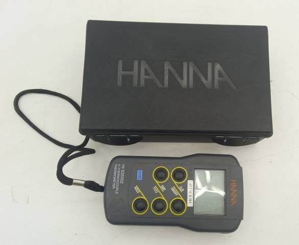 Hanna HI 935002 Dual-Channel K-Type Thermocouple | Thermometer | Measuring Instrument