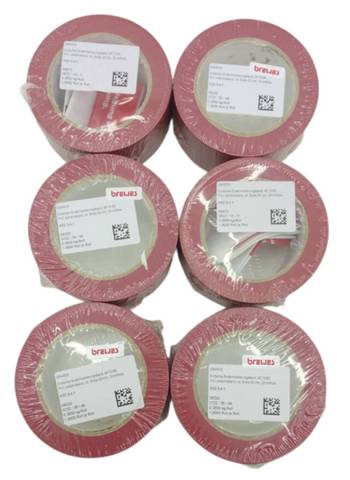 6x à 33 m Brewes 2054RD5 floor marking tape WT-5160 marking tape WT5160