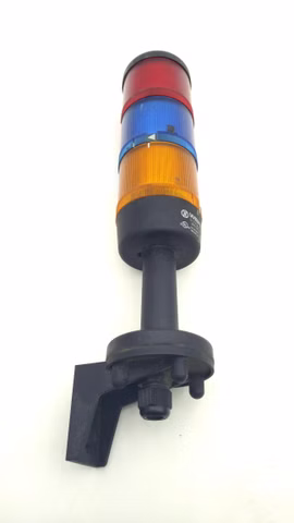 Logo ohne GmbH WERMA Signaltechnik 840 080 00 Signalsäule Dauerlicht Licht orange blau rot