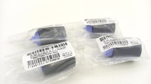 Bild 2 HP RM1-0037-CLN Paper Feed Roller Assy Papierzufuhrrolle Einzugsrolle 4x