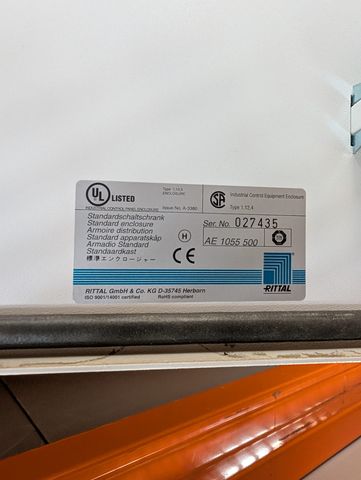 Rittal AE 1055.500 Standard Enclosure 800x800x300mm incl. Mounting Foot