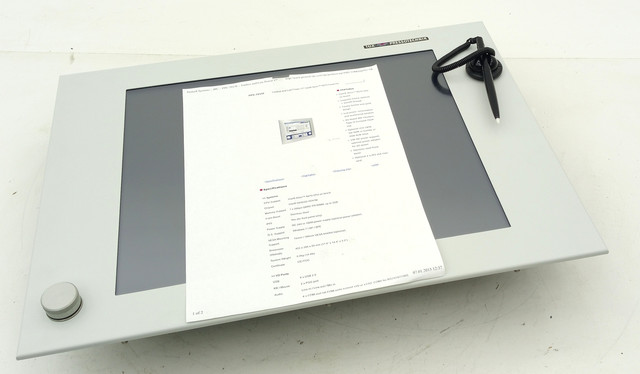 Промышленный ПК HMI с сенсорной панелью Lucius & Baer PPC17001 TOX, POSReady 2009, Atom N270