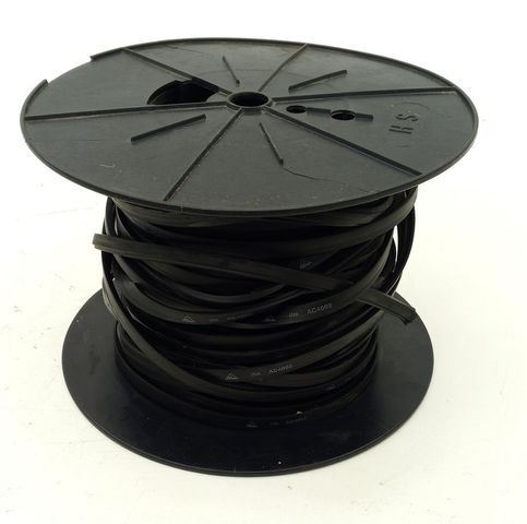5m ifm AC4002 كابل مسطح 2x1.5mm² أسود 24V DC لأتمتة الصناعة IP67