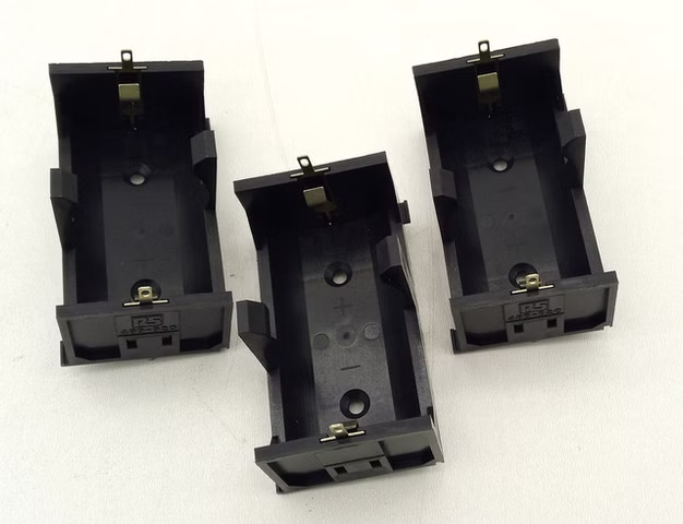 Logo ohne GmbH RS Batteriefach Halter 489-920 Batterieträger Gehäuse – 3x