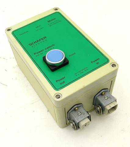 Schäfer Elektro IFM-B2-W-0,24A Силовой выключатель, устройство управления 230V 400V 10A, сброс