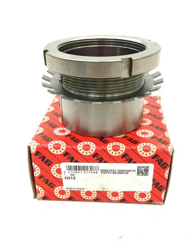 FAG H313 Clamping Sleeve Adapter Sleeve Bearing Mounting with Nut & Securing